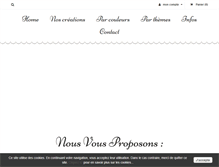 Tablet Screenshot of coussin-mariage.fr